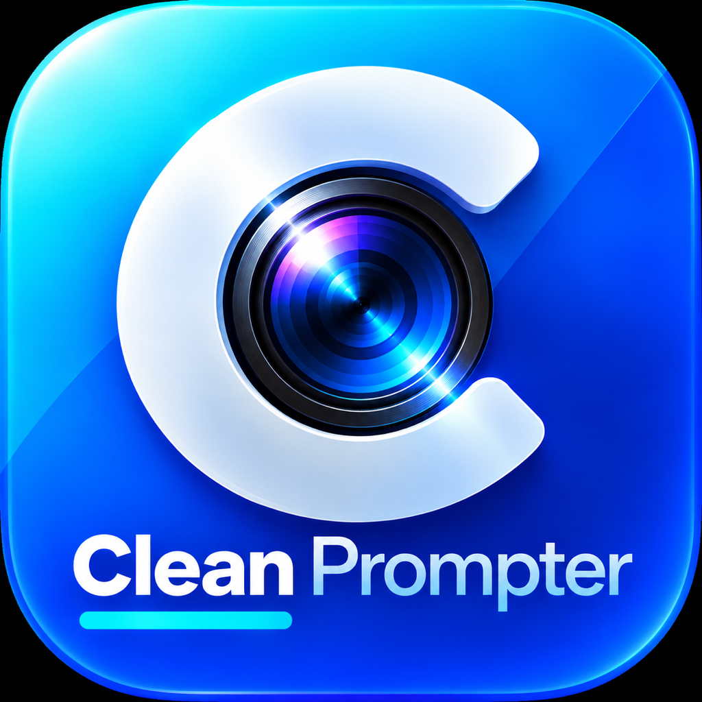 Clean Prompter app icon